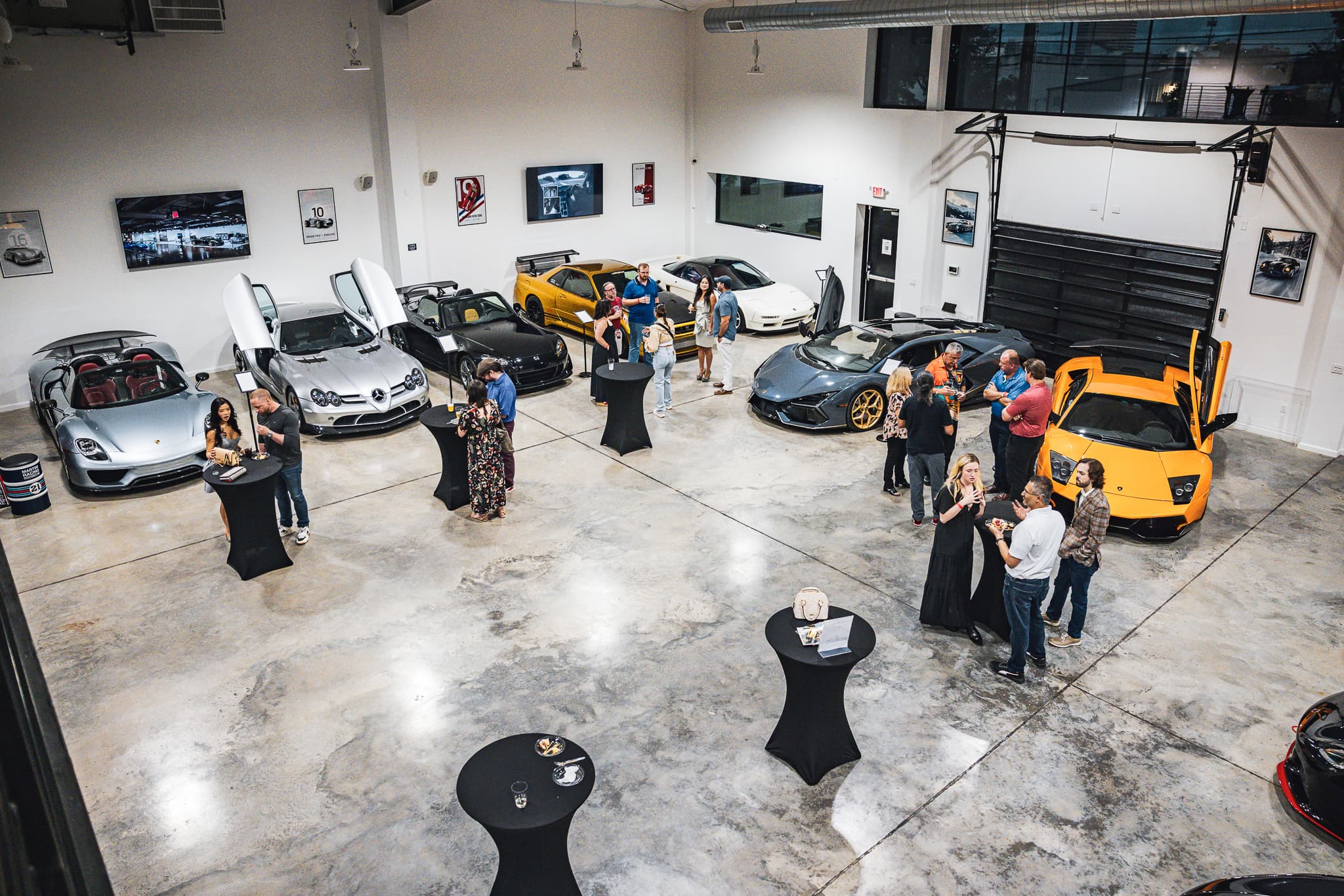 Rare sports car in the Houston automotive museum