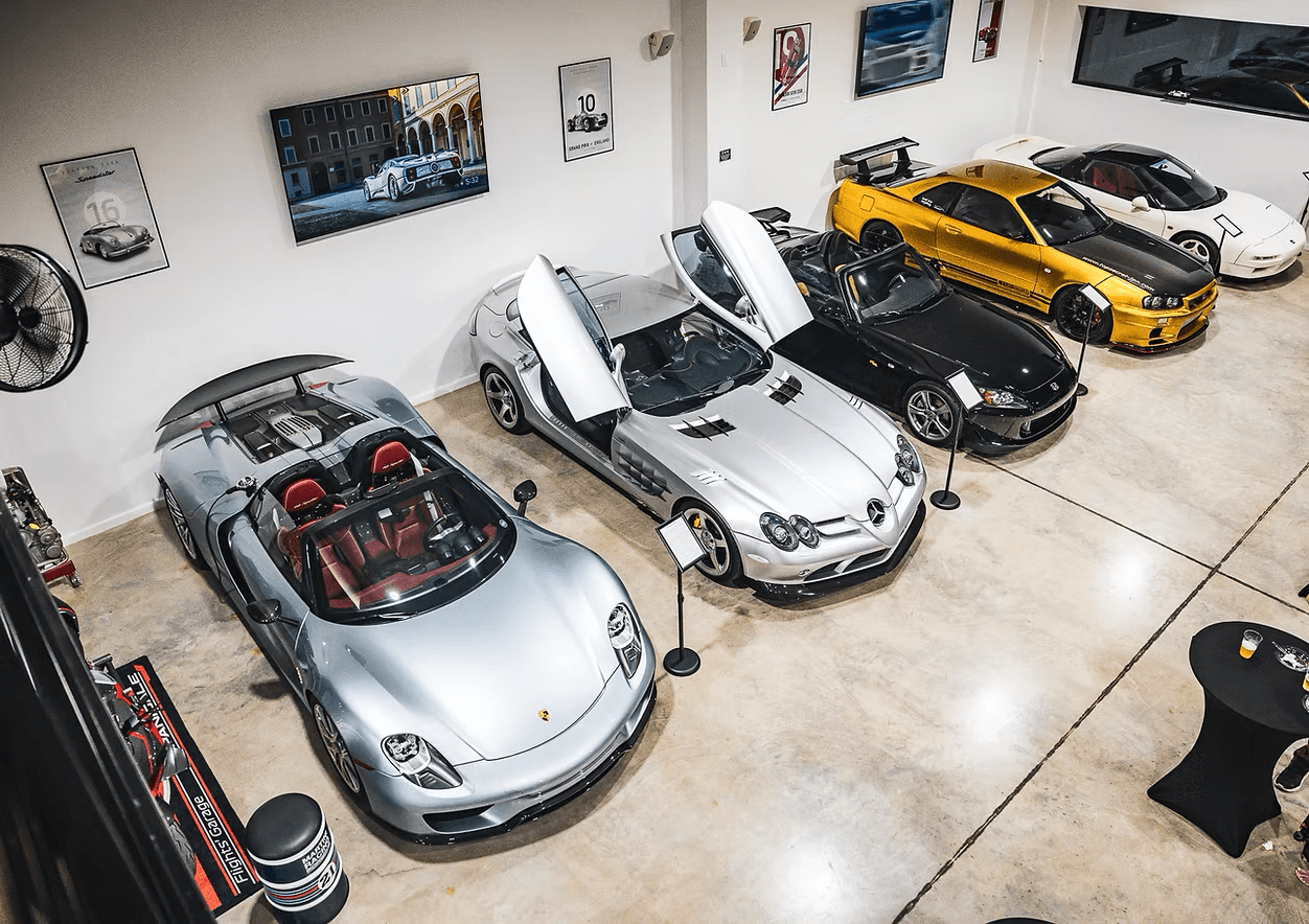 Formula Automotive Museum overhead view